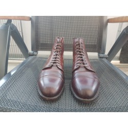 Alden Herrenschuh 4060 Shell Cordovan Gr.39,5 (US Gr. 6.5) Dunkelbraun