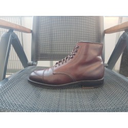 Alden Herrenschuh 4060 Shell Cordovan Gr.39,5 (US Gr. 6.5) Dunkelbraun