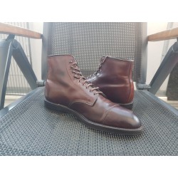 Alden Herrenschuh 4060 Shell Cordovan Gr.39,5 (US Gr. 6.5) Dunkelbraun