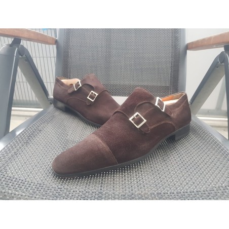 Santoni Herrenschuhe Doppelmonk Gr.45 UK 10,5