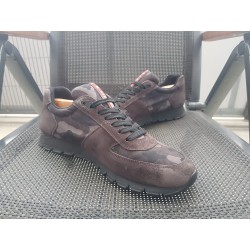Prada Camouflage Herrenschuhe braun Gr.44
