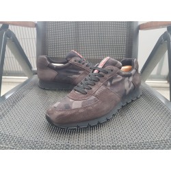 Prada Camouflage Herrenschuhe braun Gr.44