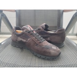 Prada Camouflage Herrenschuhe braun Gr.44