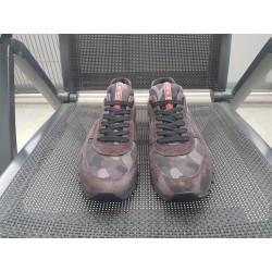 Prada Camouflage Herrenschuhe braun Gr.44