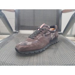 Prada Camouflage Herrenschuhe braun Gr.44