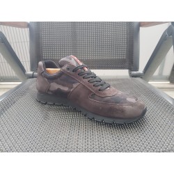 Prada Camouflage Herrenschuhe braun Gr.44