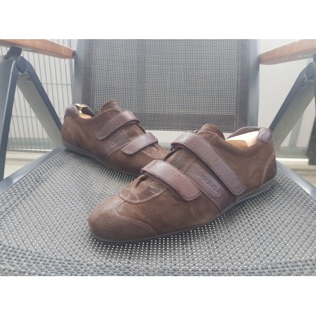 Prada Sneaker Braun Herrenschuhe Gr. 42 (UK 8 )