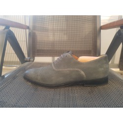 Santoni  Herrenschuhe grau-blau  Gr.43 UK 9