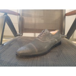 Santoni  Herrenschuhe grau-blau  Gr.43 UK 9