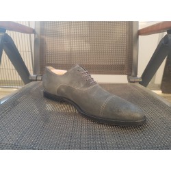 Santoni  Herrenschuhe grau-blau  Gr.43 UK 9