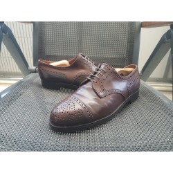 Alt Wien-Crockett Jones Shell Cordovan Herrenschuhe Gr.41,5 UK 7,5