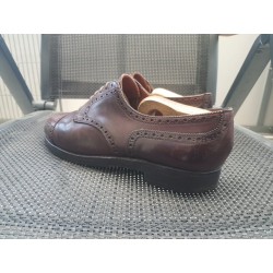 Alt Wien-Crockett Jones Shell Cordovan Herrenschuhe Gr.41,5 UK 7,5
