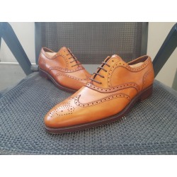 Carmina Herrenschuhe hellbraun Gr.42,5 UK 8,5