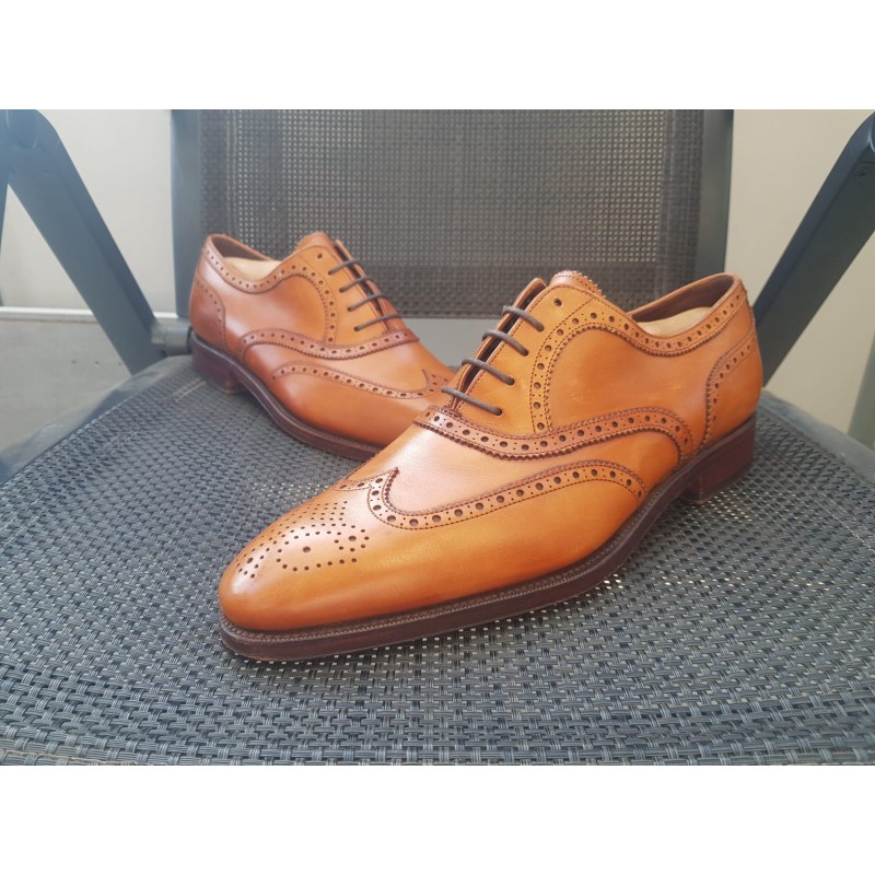 Carmina Herrenschuhe hellbraun Gr.42,5 UK 8,5 Carmina Herrenschuhe hellbraun Gr.42,5 UK 8,5