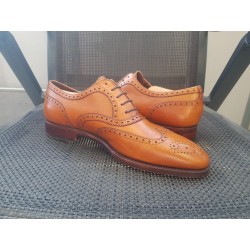 Carmina Herrenschuhe hellbraun Gr.42,5 UK 8,5