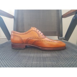 Carmina Herrenschuhe hellbraun Gr.42,5 UK 8,5