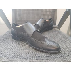 Hugo Boss Doppelmonk Herrenschuhe  Gr.44 UK 9,5