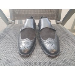 Hugo Boss Doppelmonk Herrenschuhe  Gr.44 UK 9,5