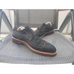 Heinrich Dinkelacker schwarz Herrenschuh Gr. 41 UK 7