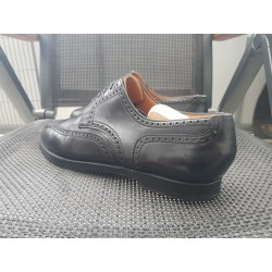 Alt Wien-Crockett Jones Shell Cordovan Herrenschuhe Gr.45 UK 11