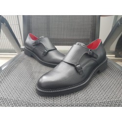 Hugo Boss Doppelmonk Herrenschuhe  Gr.42 UK 8 Neu