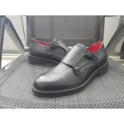 Hugo Boss Doppelmonk Herrenschuhe  Gr.42 UK 8 Neu