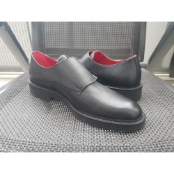 Hugo Boss Doppelmonk Herrenschuhe  Gr.42 UK 8 Neu