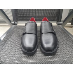 Hugo Boss Doppelmonk Herrenschuhe  Gr.42 UK 8 Neu