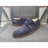 Hugo Boss Doppelmonk Herrenschuhe dunkelblau Gr.43 UK 9