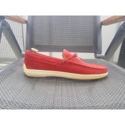 Tod's Herrenschuhe Wildleder rot Gr.42 UK 8