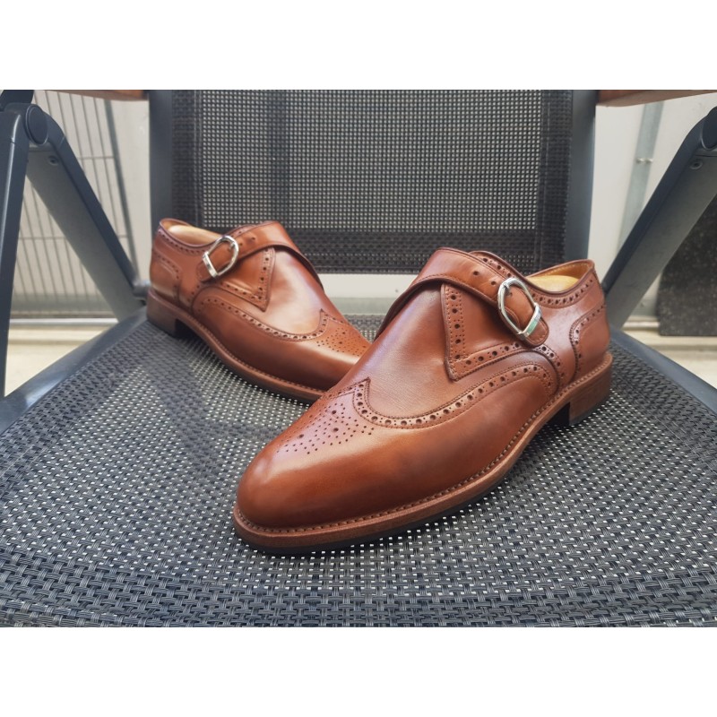 Ludwig Reiter Monk Herrenschuhe braun Gr.41 UK 7 Ludwig Reiter Monk Herrenschuhe braun Gr.41 UK 7