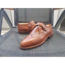 Ludwig Reiter Monk Herrenschuhe braun  Gr.41 UK 7