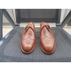 Ludwig Reiter Monk Herrenschuhe braun  Gr.41 UK 7