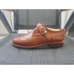 Ludwig Reiter Monk Herrenschuhe braun  Gr.41 UK 7
