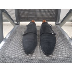 Meermin Mallorca Doppelmonk Herrenschuhe  Gr.43 UK 9