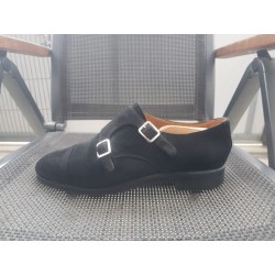 Meermin Mallorca Doppelmonk Herrenschuhe  Gr.43 UK 9