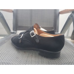 Meermin Mallorca Doppelmonk Herrenschuhe  Gr.43 UK 9