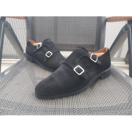 Meermin Mallorca Doppelmonk Herrenschuhe  Gr.43 UK 9