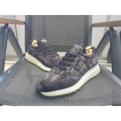 Prada Camouflage Herrenschuhe Gr.44 UK 9,5