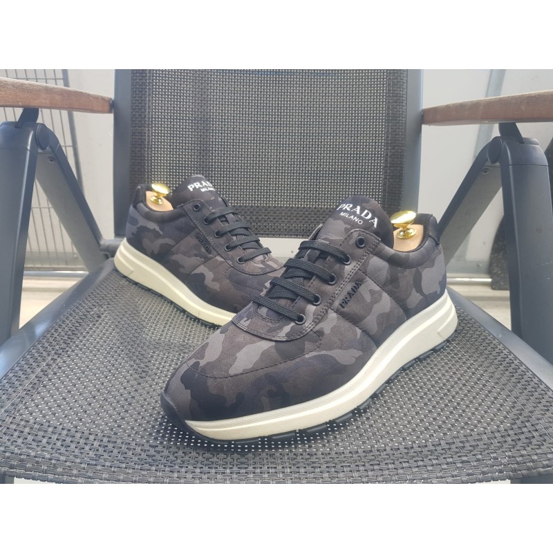 Prada Camouflage Herrenschuhe Gr.44 UK 9,5