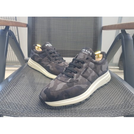 Prada Camouflage Herrenschuhe Gr.44 UK 9,5