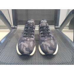 Prada Camouflage Herrenschuhe Gr.44 UK 9,5
