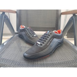 Hugo Boss Herrenschuhe Racing schwarz Gr.42
