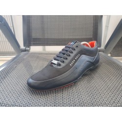 Hugo Boss Herrenschuhe Racing schwarz Gr.42