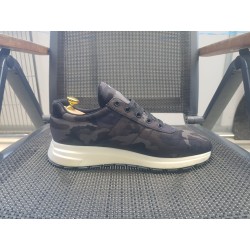 Prada Camouflage Herrenschuhe Gr.44 UK 9,5