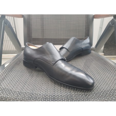 Hugo Boss Doppelmonk Herrenschuhe Gr.42,5 UK 8,5