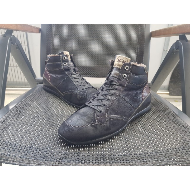 La Martina gefütterte Herrenschuhe schwarz Gr.41