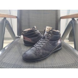 La Martina gefütterte Herrenschuhe schwarz Gr.41