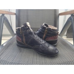 La Martina gefütterte Herrenschuhe schwarz Gr.41