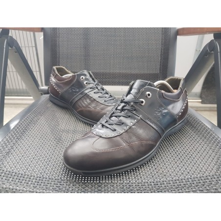 La Martina Herrenschuhe dunkelbraun Gr.45